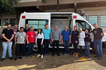 primeira ambulância SEMI-UTI do nosso município 