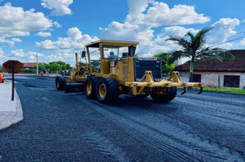 Iniciadas as obras de Pavimentação Asfáltica na Rua Caçapava