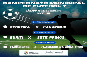 CAMPEONATO MUNICIPAL DE FUTEBOL 7