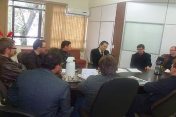 Reunião no Gabinete do Prefeito Municipal