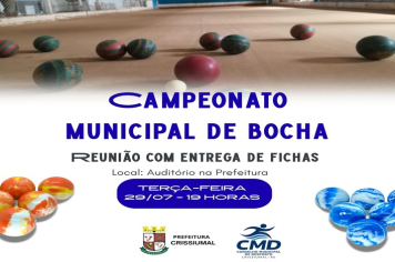 Campeonato Municipal de Bocha 2025