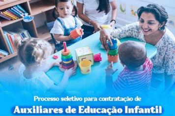 CONTRATAÇÃO EMERGENCIAL DE AUXILIARES DE EDUCAÇÃO INFANTIL