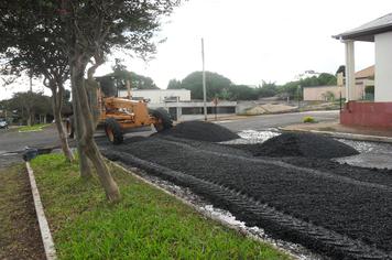 Asfalto da Avenida Santa Rosa é uma realidade