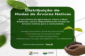 Distribuição de Mudas de Árvores Nativas