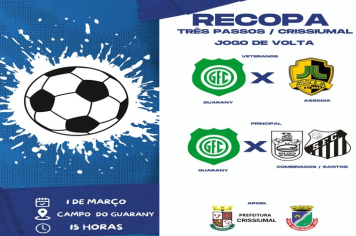 A grande final da Recopa Crissiumal x Três Passos tem data marcada.!