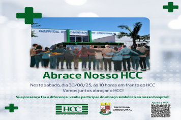 Abrace o HCC – Nosso Hospital, Nossa Vida!