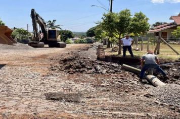  Ruas Caçapava e Monjolo recebem melhorias na drenagem. 