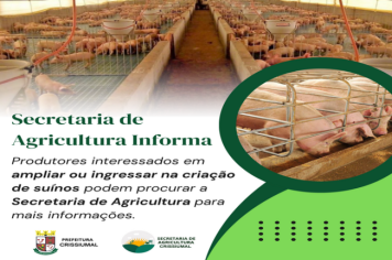 Secretaria de Agricultura informa.