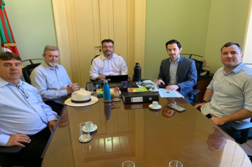 Prefeito Nedel solicita obras viárias para Crissiumal em Audiência na Capital