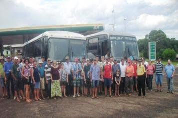 Agricultores de Crissiumal visitaram feira no município de Pinhalzinho SC