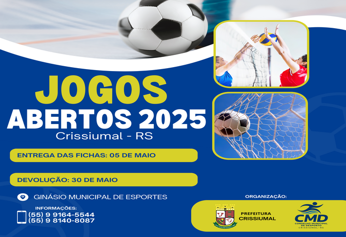 JOGOS ABERTOS DE CRISSIUMAL 2025
