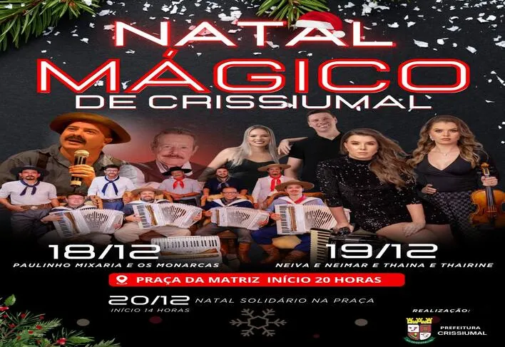Vem aí o Natal Mágico de Crissiumal!